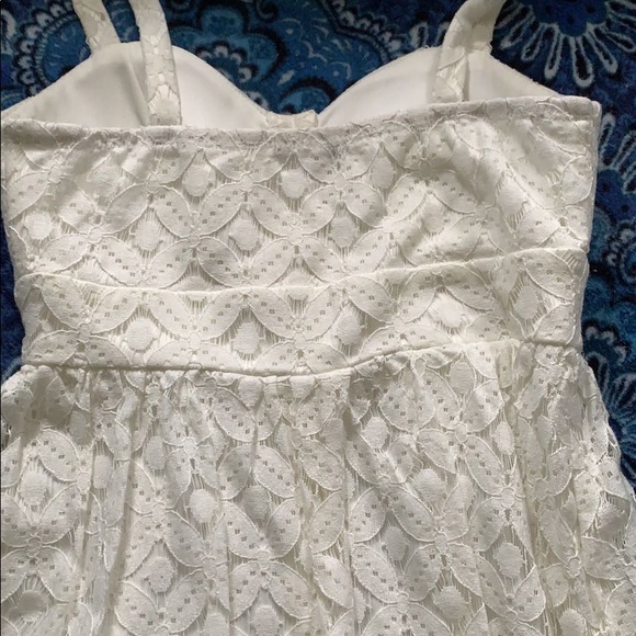 White Charlotte Russe dress - Picture 3 of 4